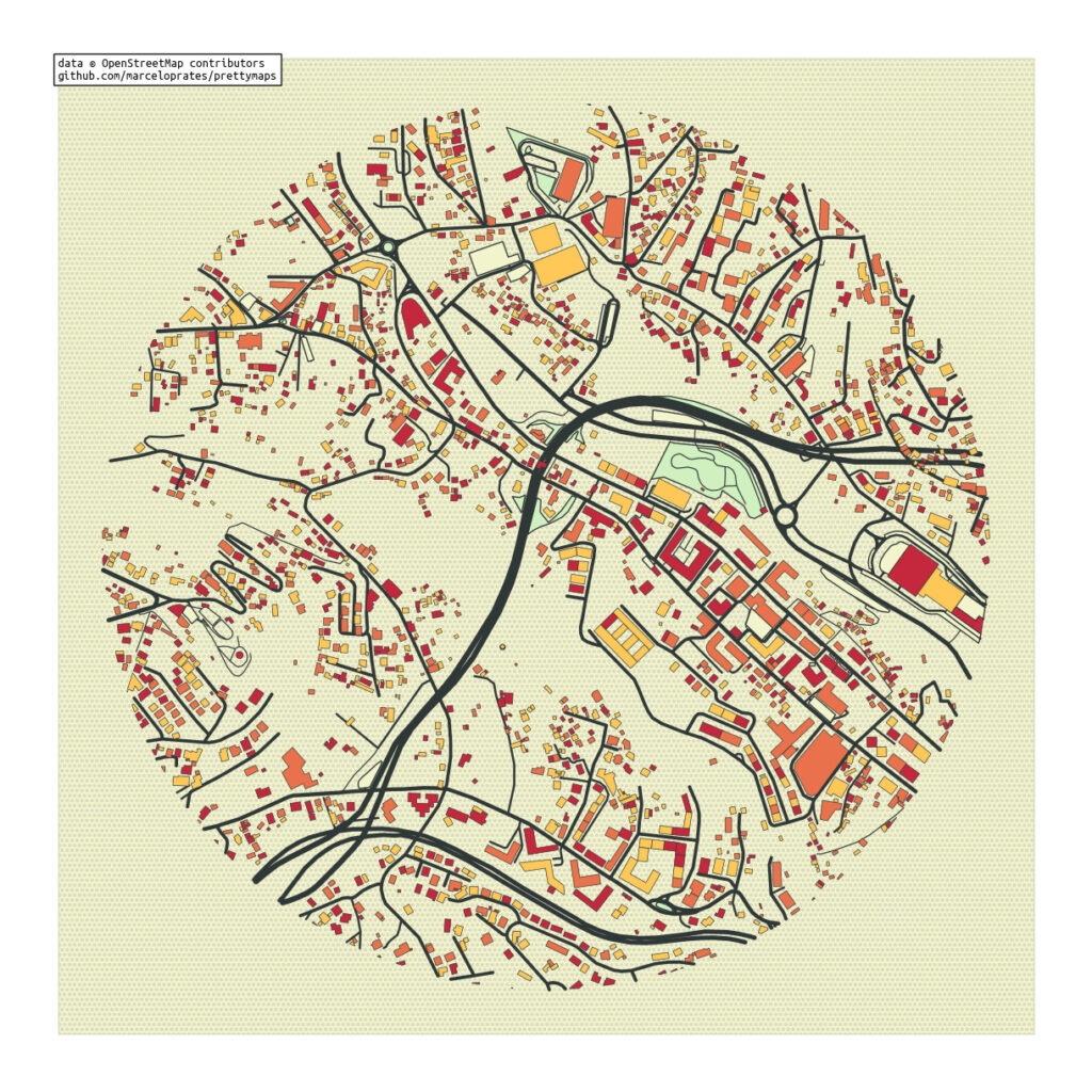 Render of a small part of Funchal